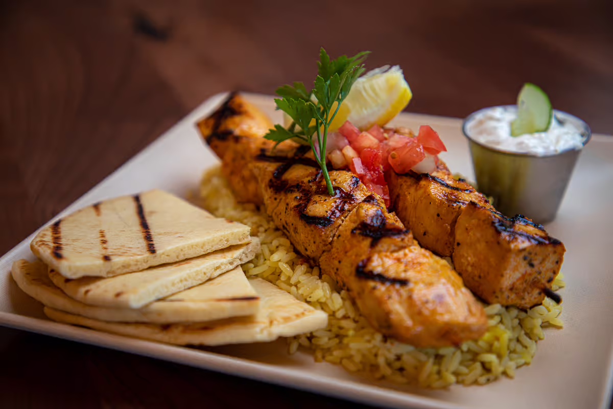 Salmon teriyaki