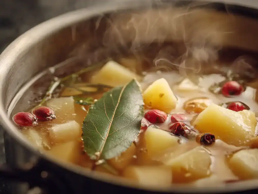 Sorrel broth - zelenyy borshch